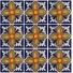 Mexican Talavera Tile Firenze - SALE 4X4"